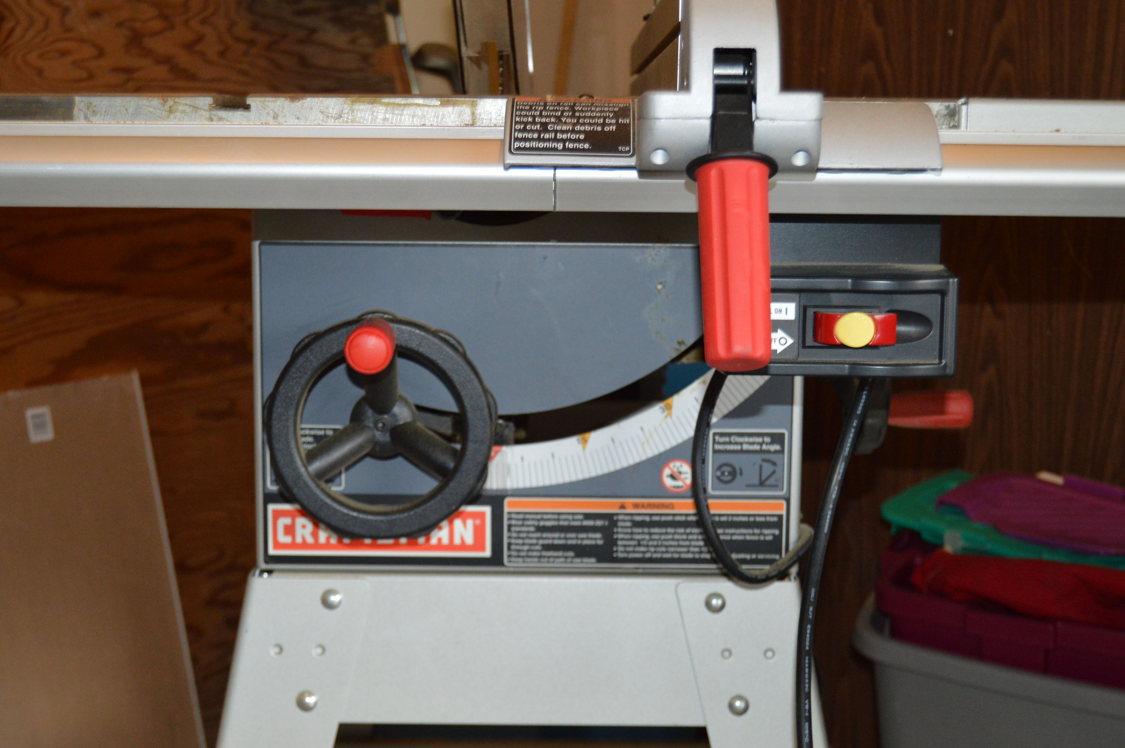 Craftsman 10 Inch Table Saw