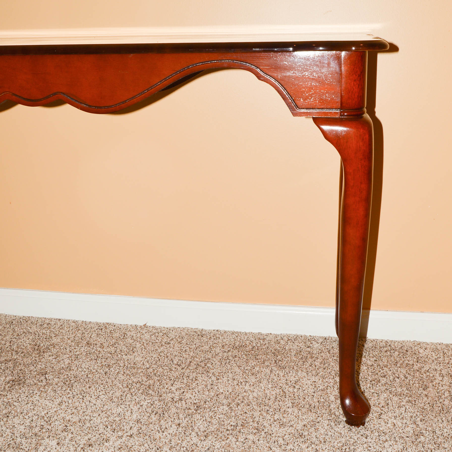 Queen Anne Style Console Table
