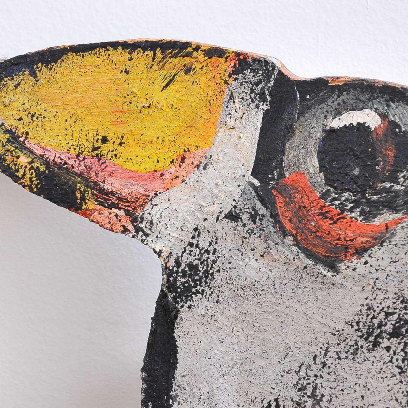 Painted Wood Animal-Themed Divider by Dan Shupe