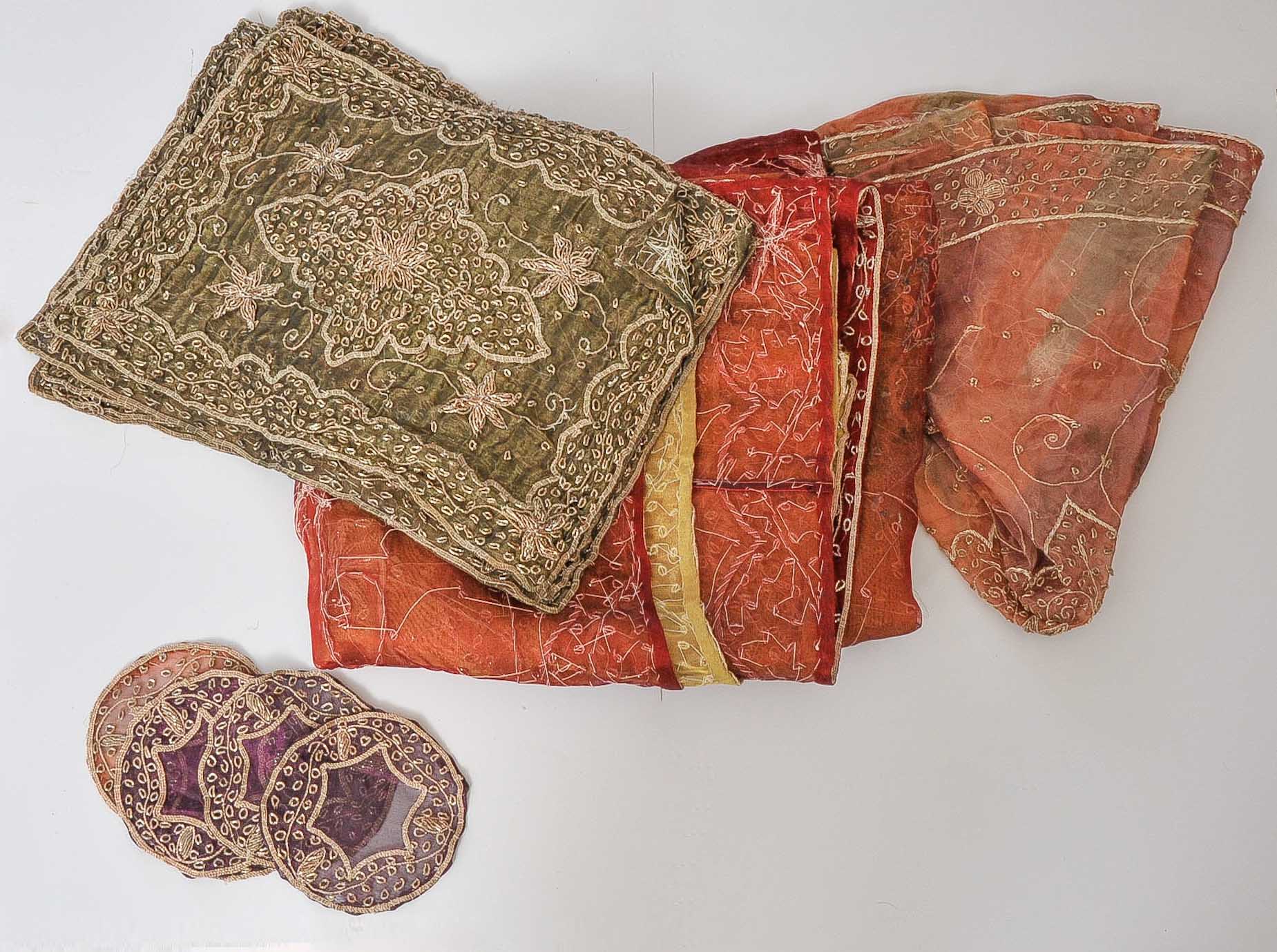 Embroidered Table Linen Set