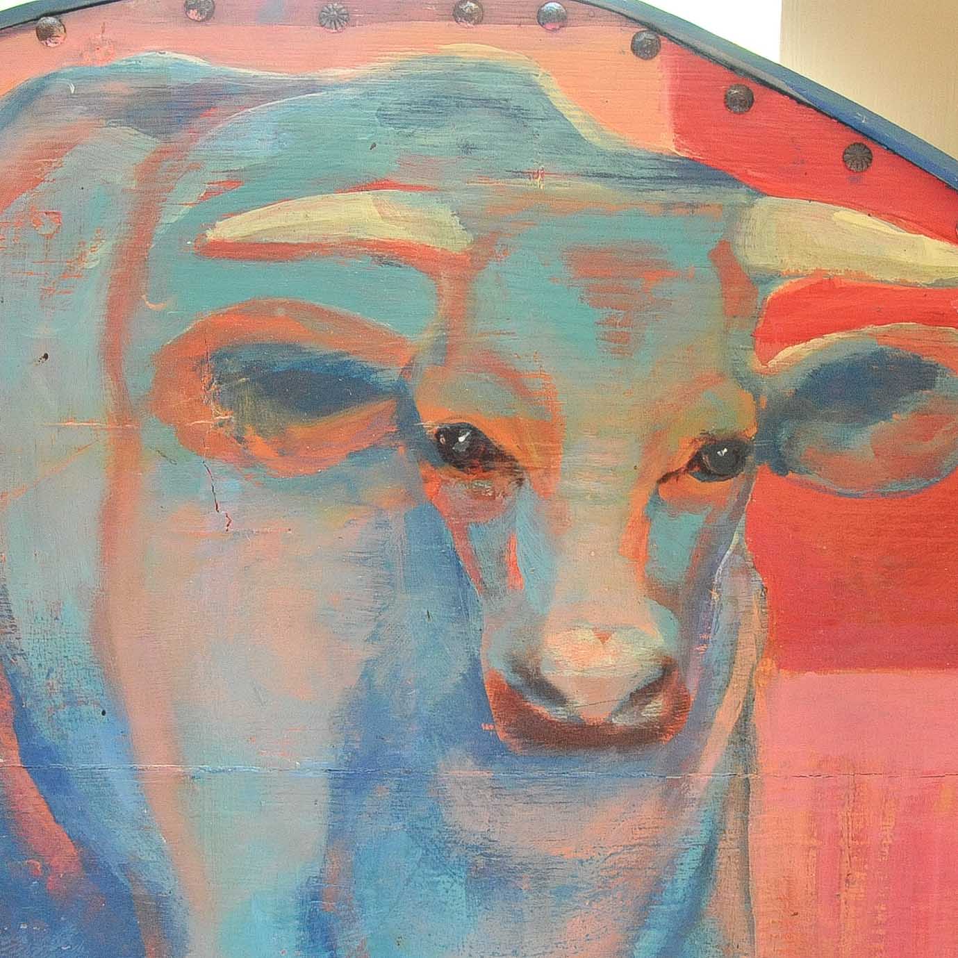 Signed Original Warren Long Oil on Board