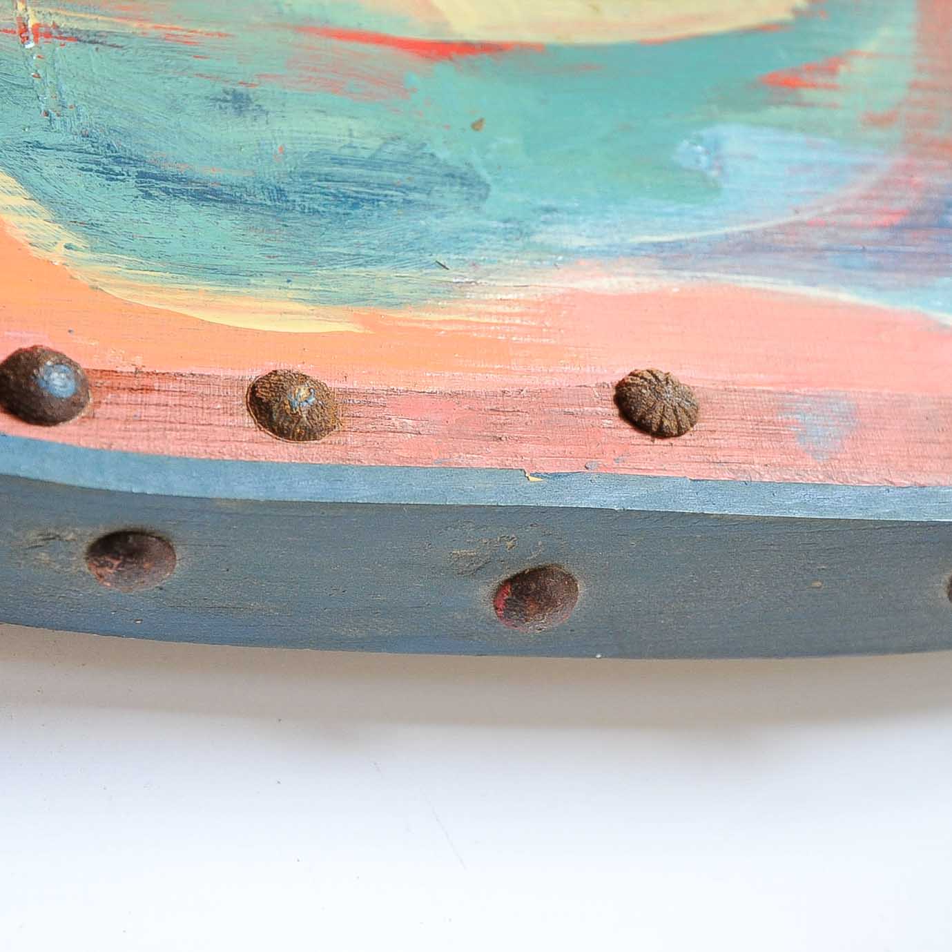 Signed Original Warren Long Oil on Board