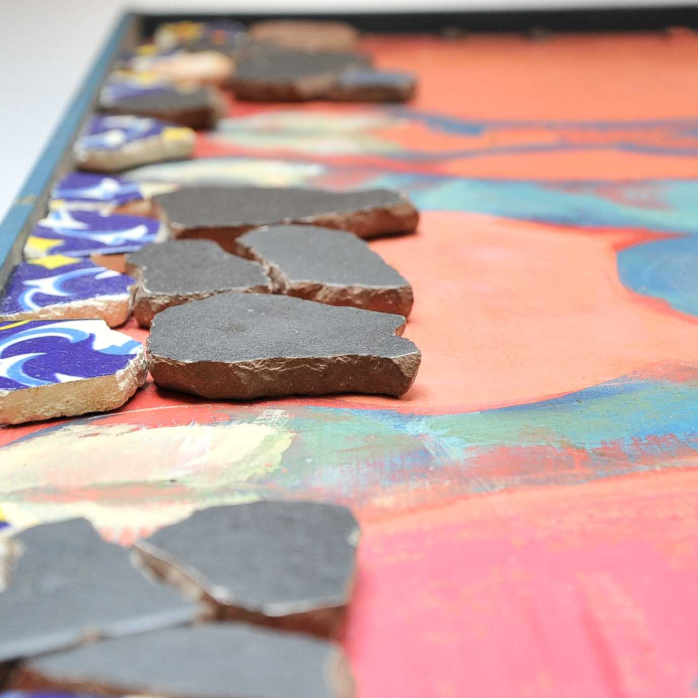 Signed Original Warren Long Oil on Board