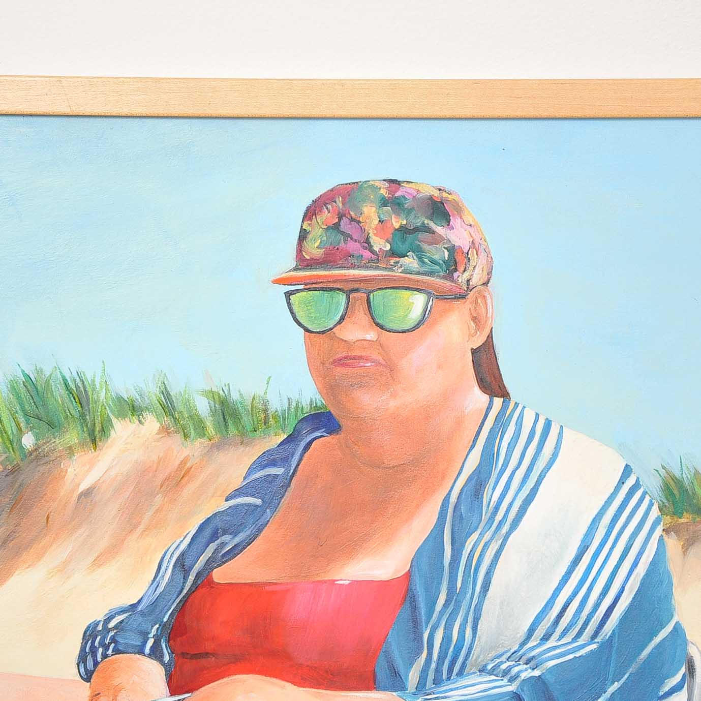 Original Georgia Bragg Acrylic on Board Painting