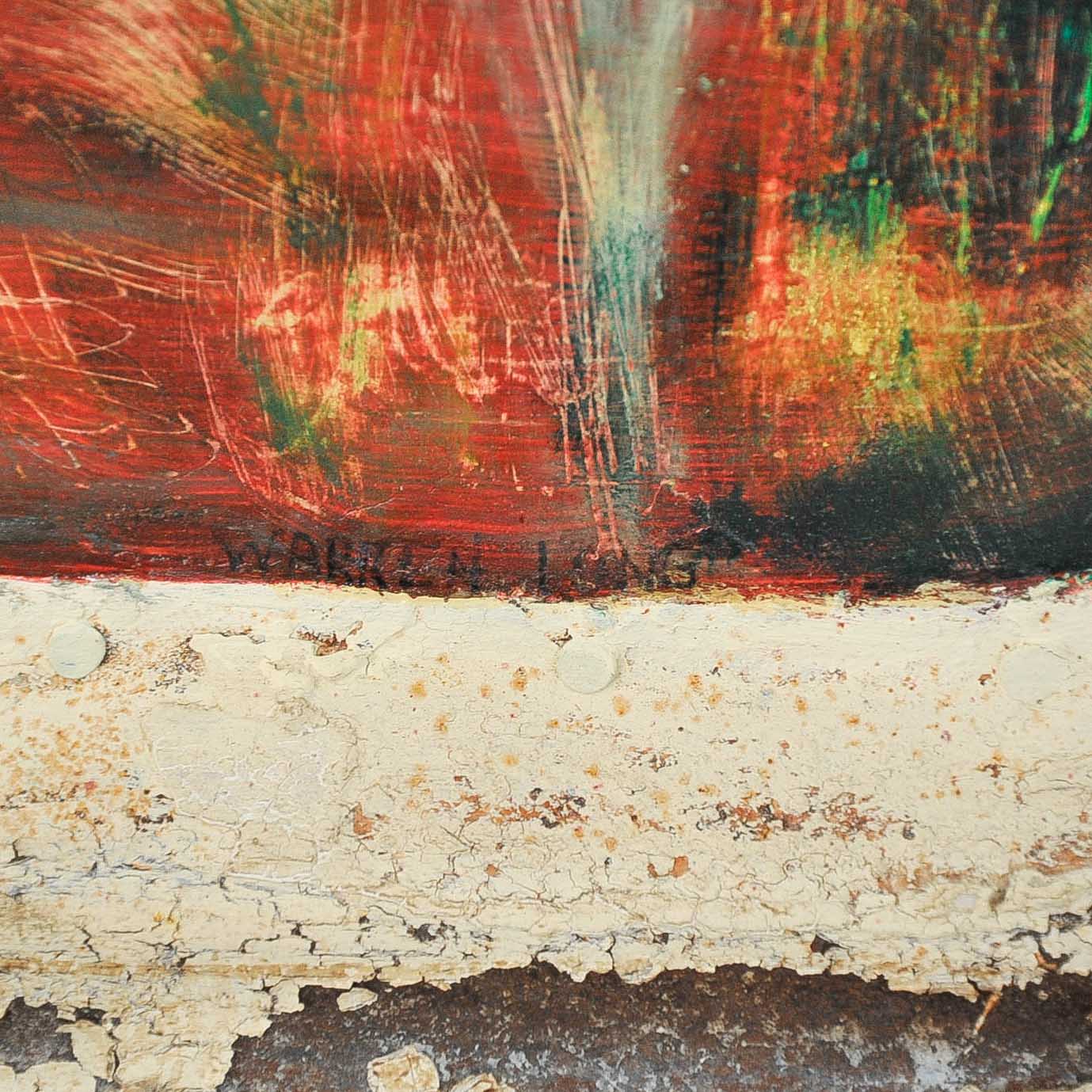 Original Warren Long Oil on Wood Painting