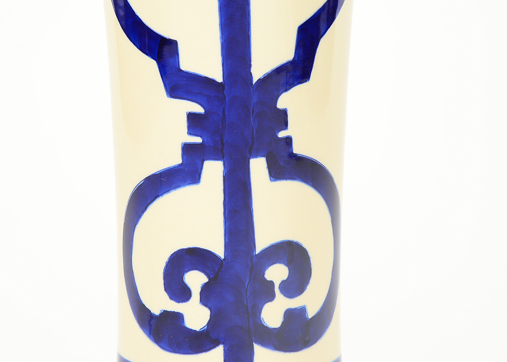 Pair of Blue and White Ceramic Table Lamps