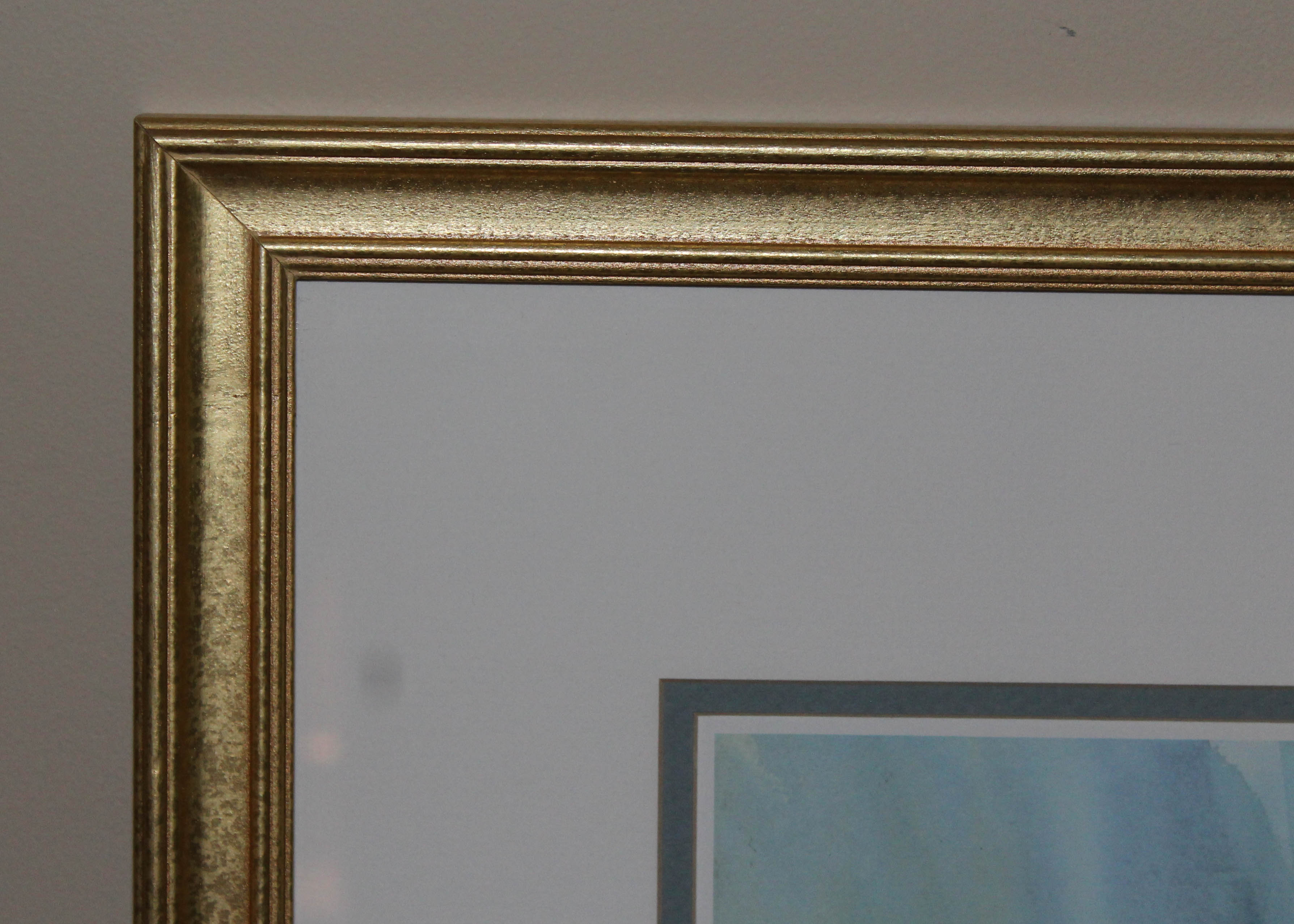 Pair of Offset Lithograph Prints of Flowers