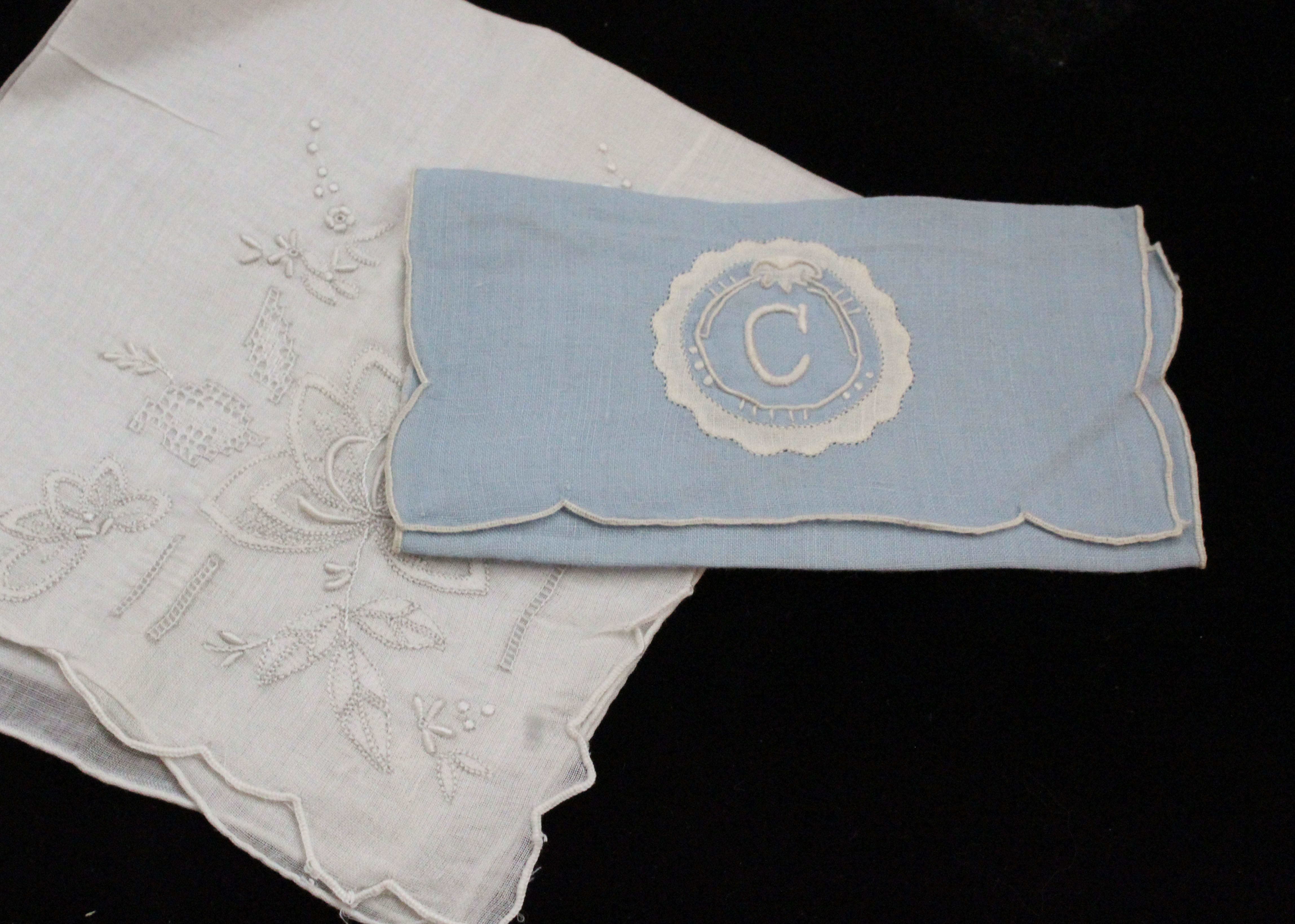 Collection of Vintage Gloves and Handerkerchiefs