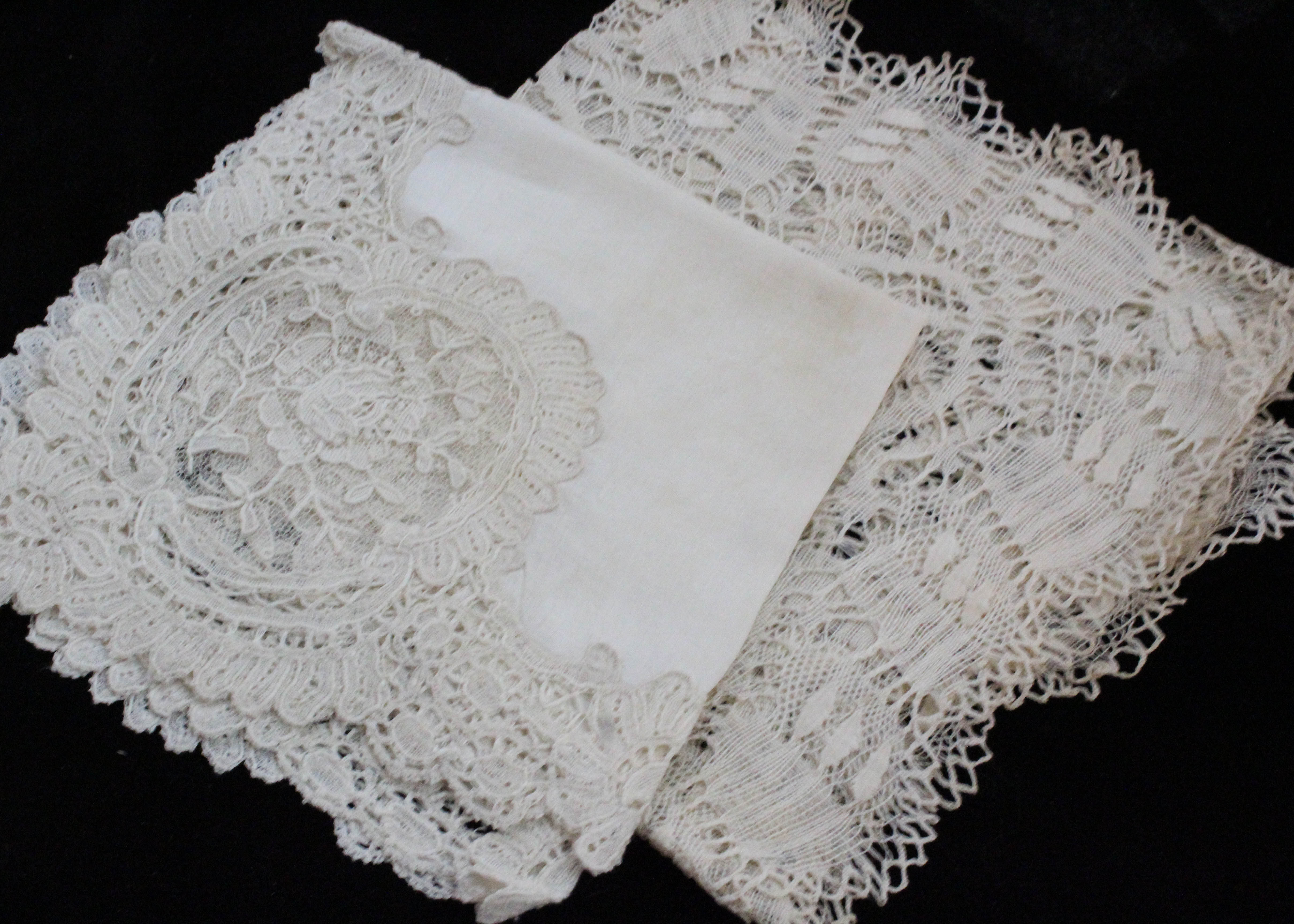 Collection of Vintage Gloves and Handerkerchiefs