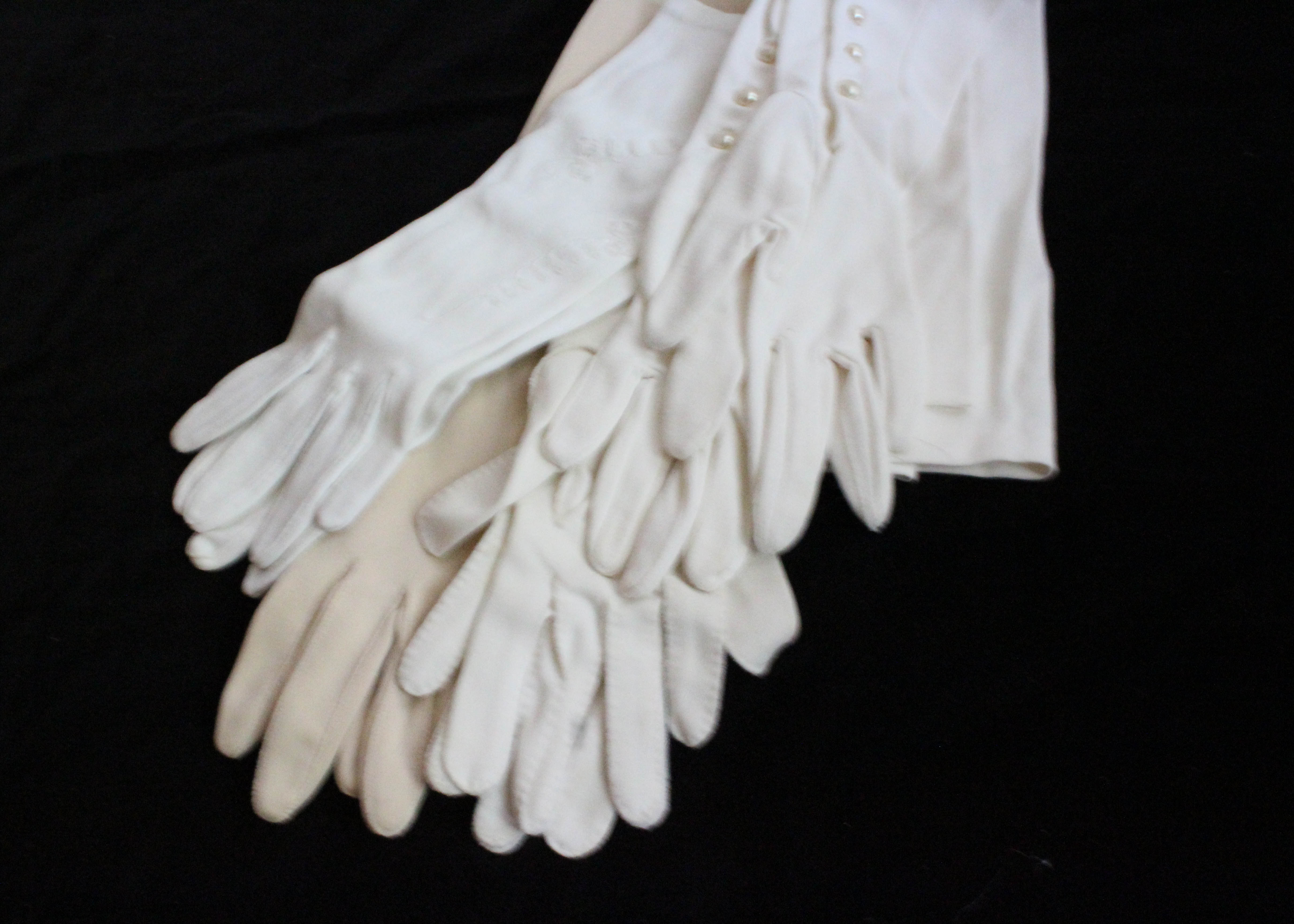 Collection of Vintage Gloves and Handerkerchiefs