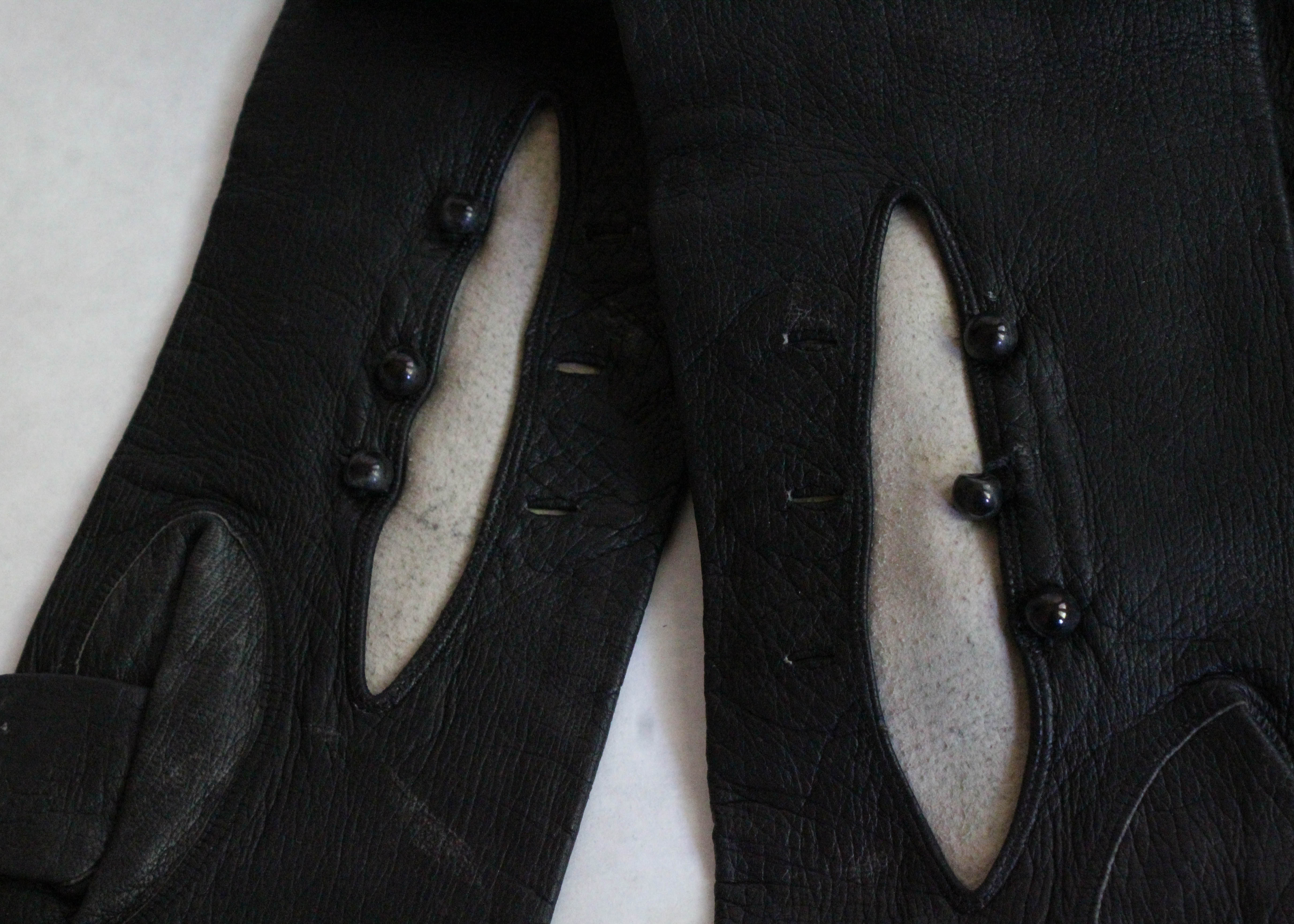 Collection of Vintage Suede and Leather Gloves