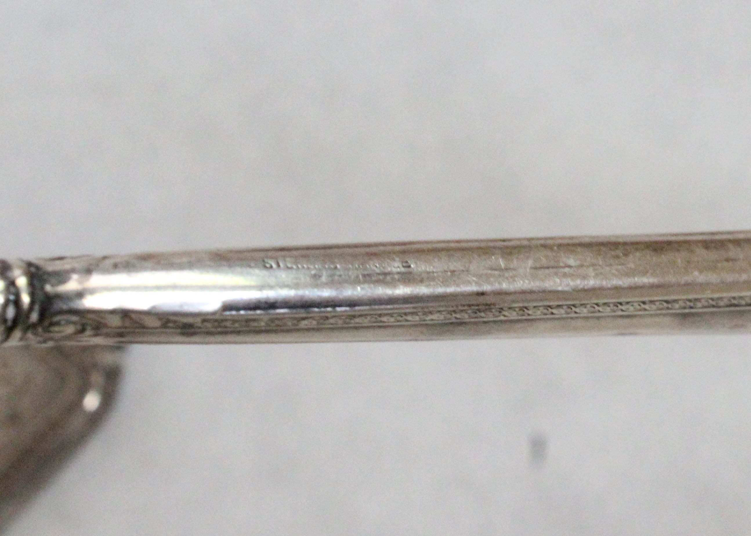 Trio of Vintage Sterling Silver Dressing Table Items