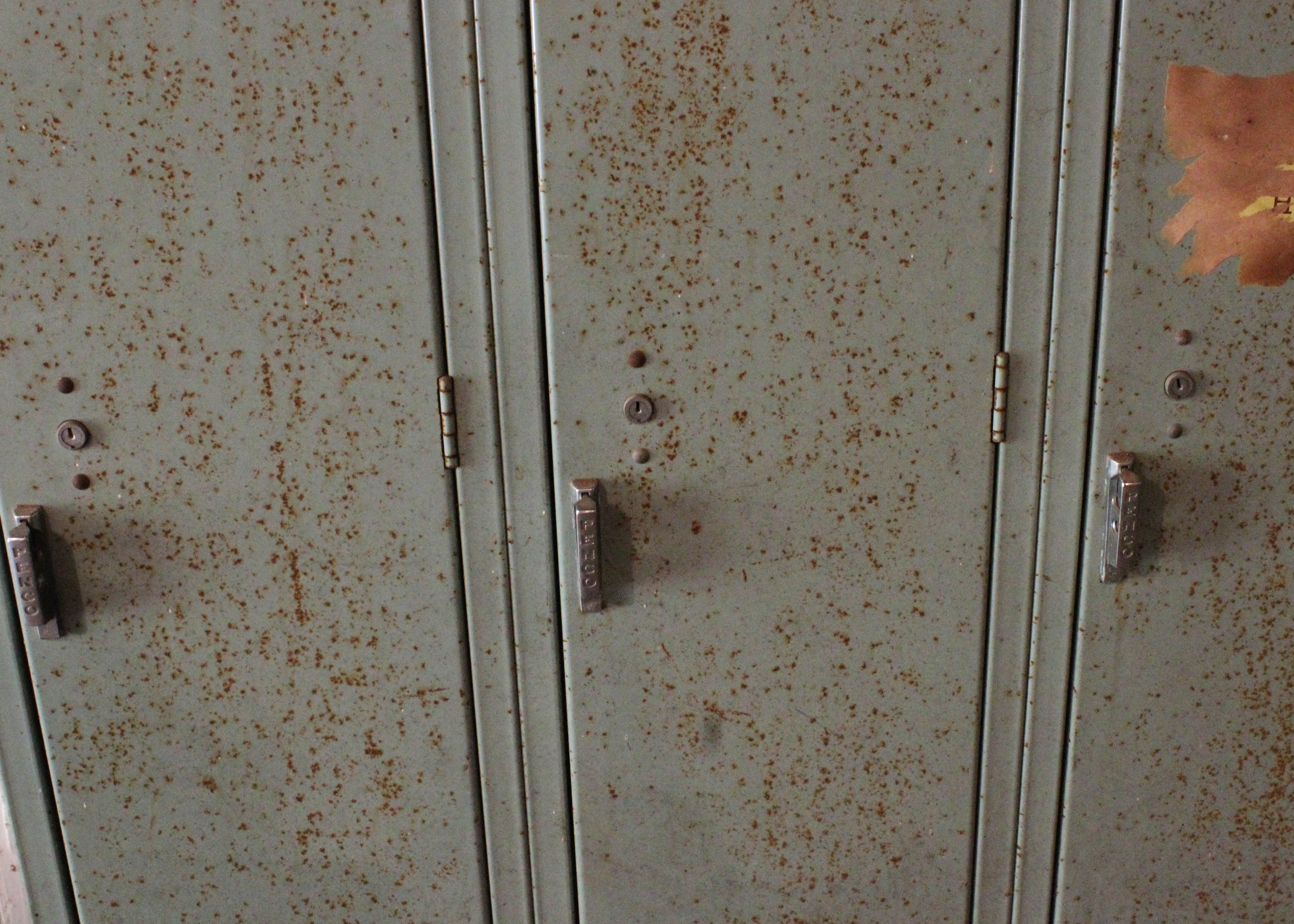 Trio of Vintage Penco Metal School Lockers