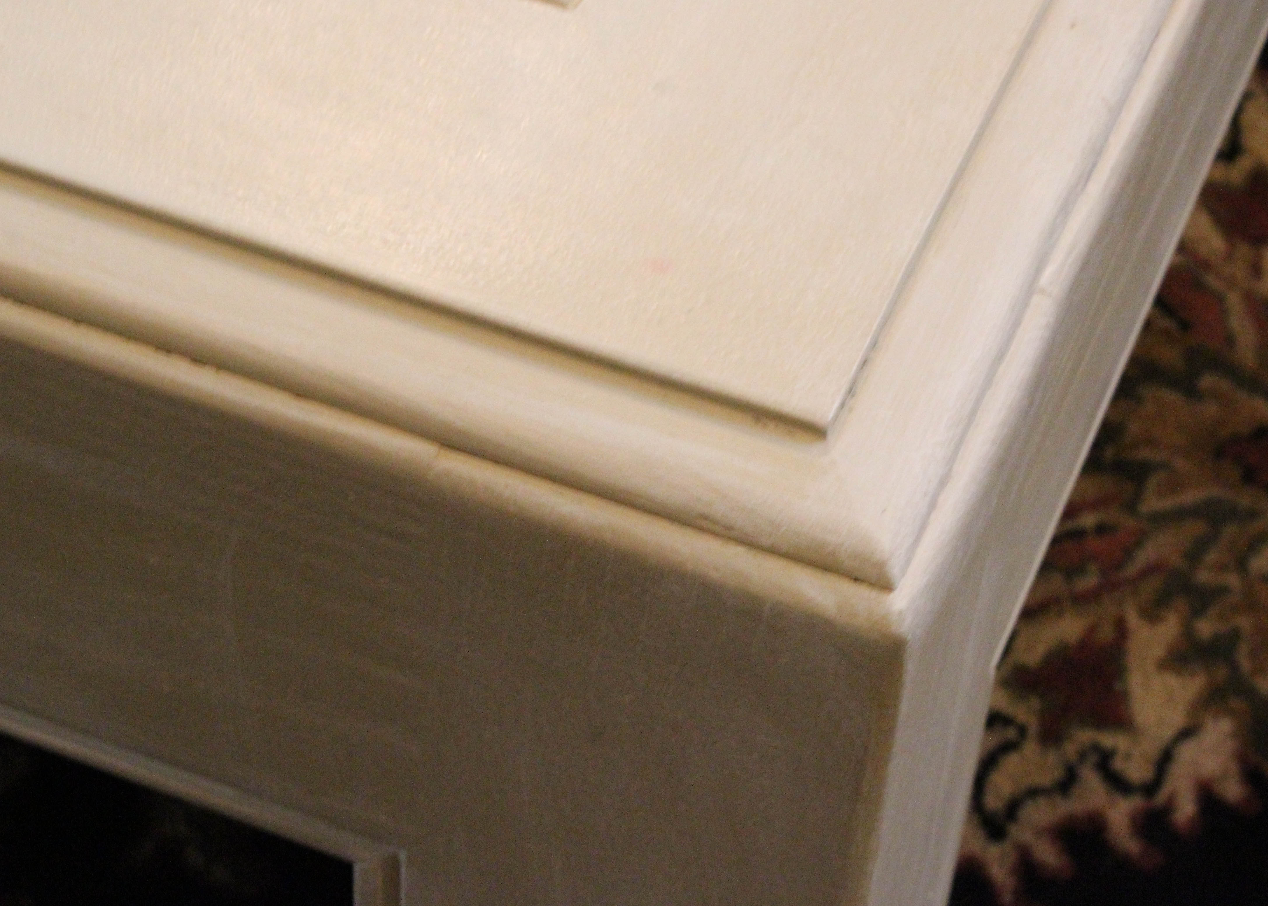 Off-White Wooden Coffee Table