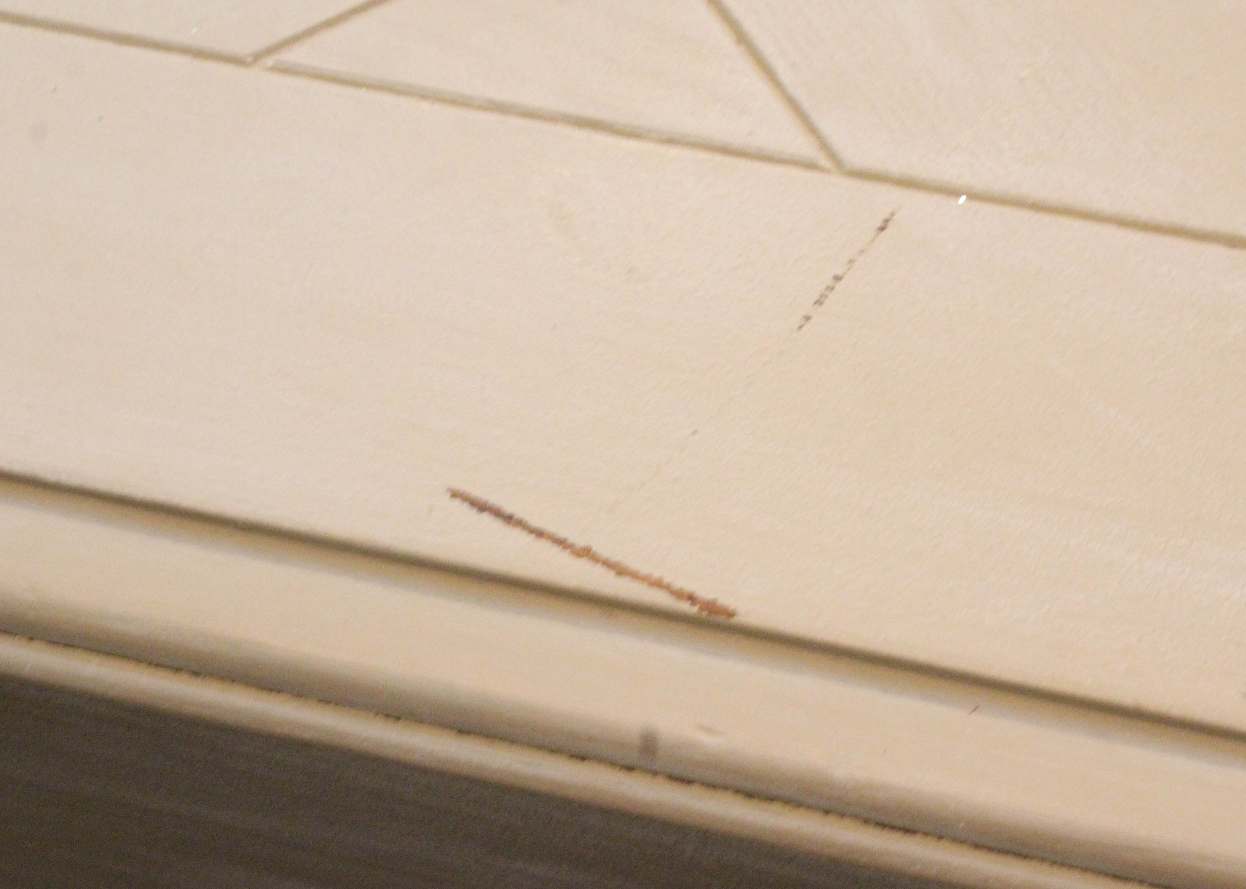 Off-White Wooden Coffee Table