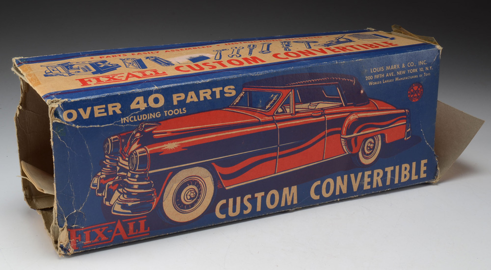 Louis Marx & Co. Fix-All Custom Convertible Toy Car