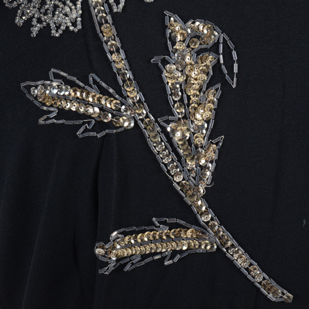 1940s Vintage Elinor Gay Crepe Dress