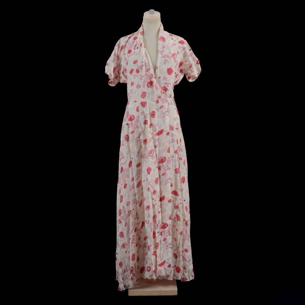 1950s Vintage Hostess Gown