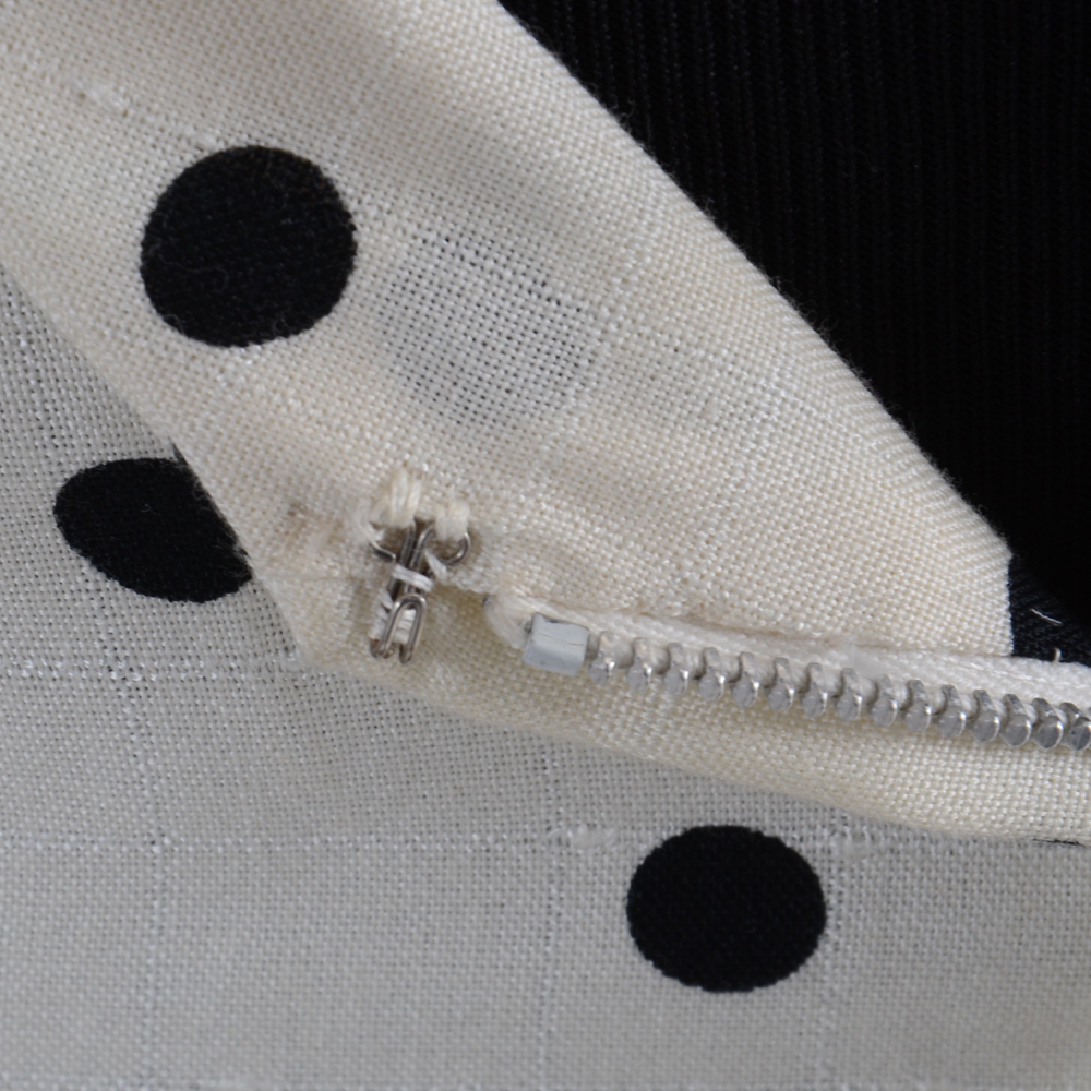 1950s Retro Vintage Polka Dot Cocktail Dress