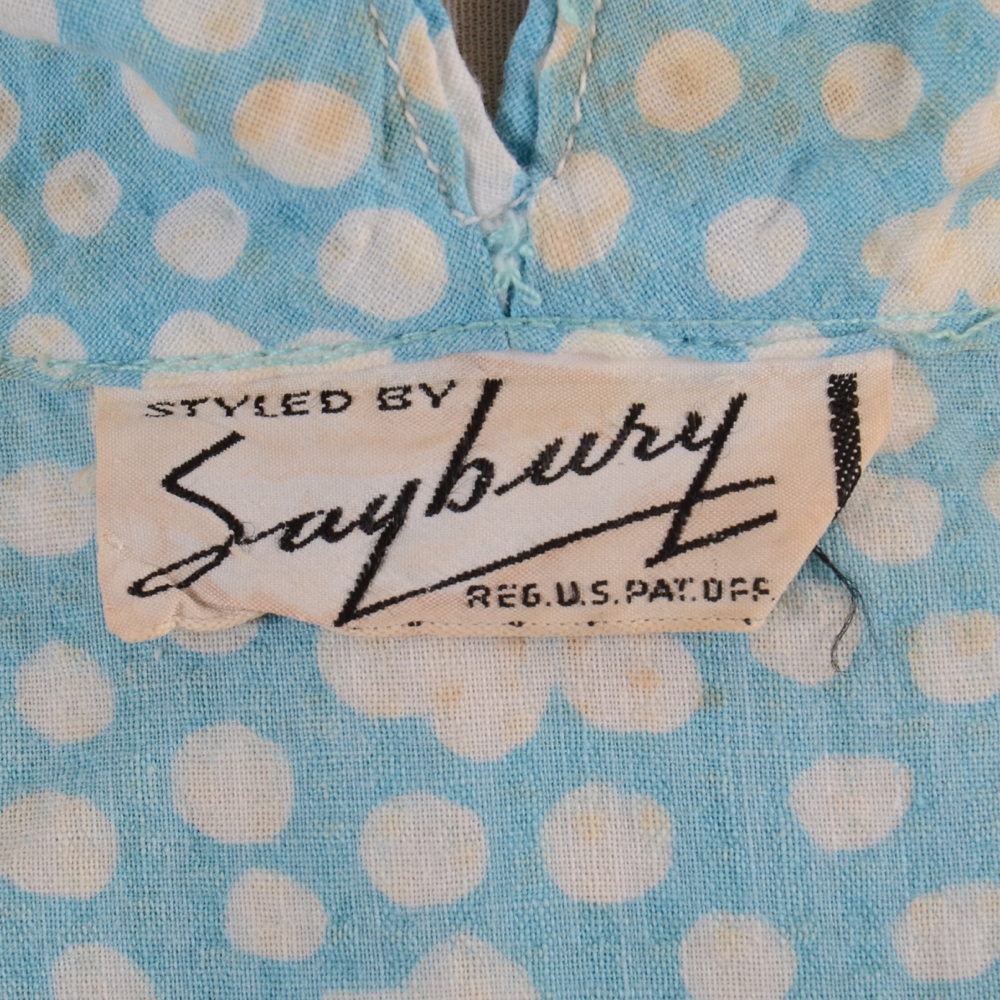 1950s Sayburry Wrap Dress