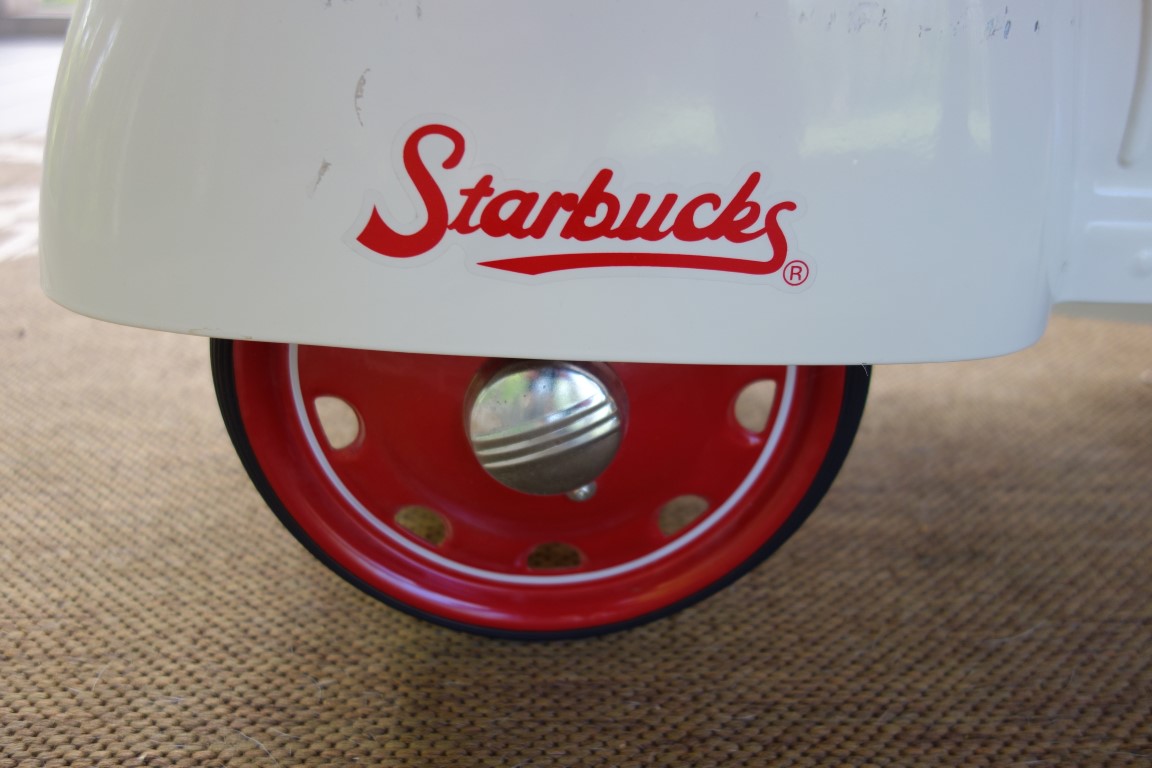 Rare Limited Edition Starbucks Gendron Child's Pedal Car