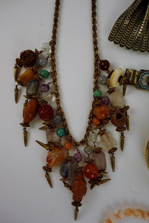 Assortment of Antique, Vintage And Art Deco Costume Jewelry