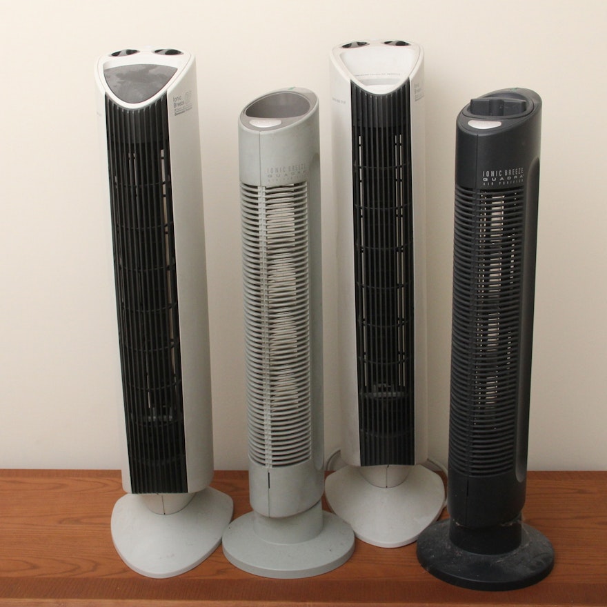 Set of Four Upright Air Cleaners