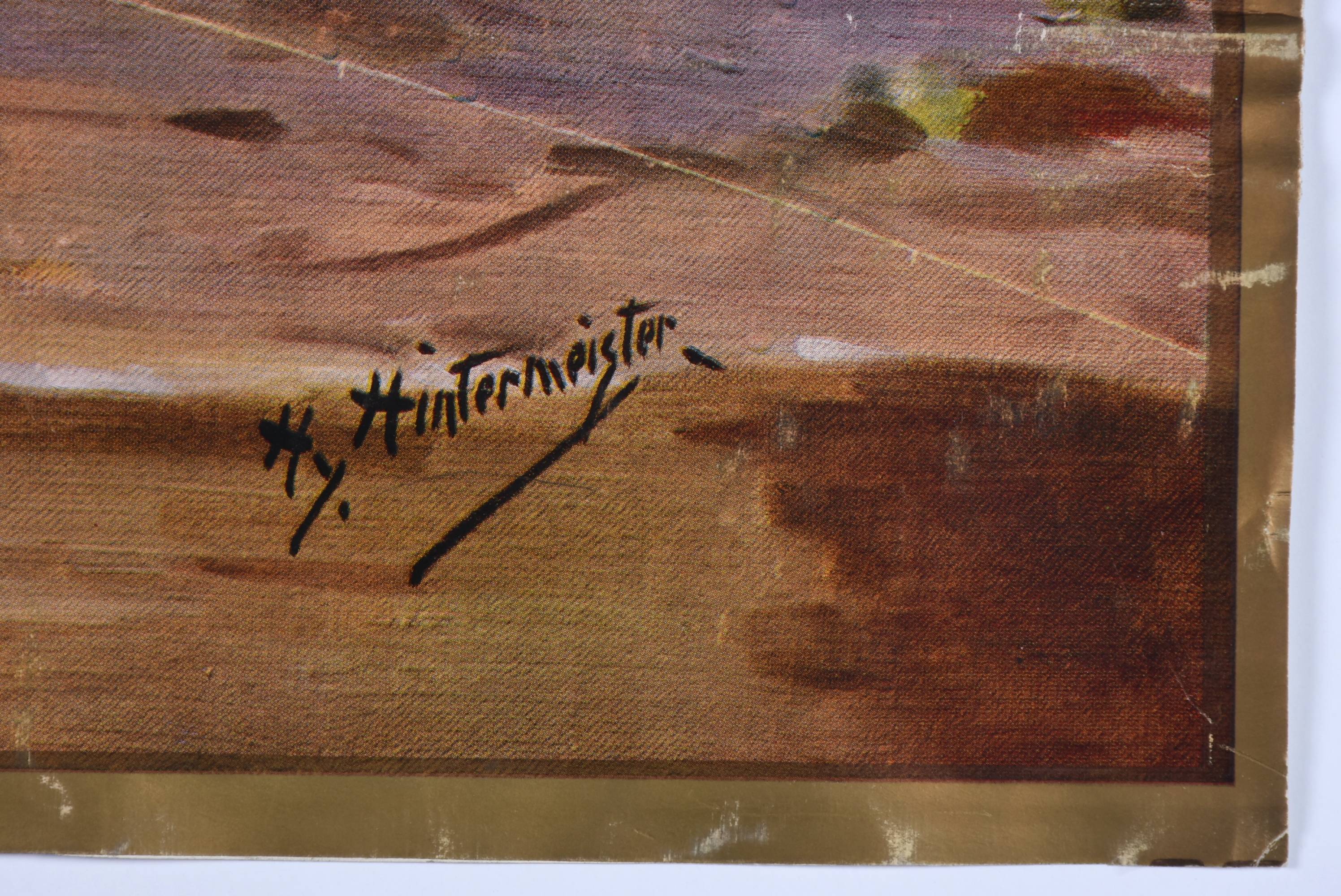 Vintage Print by Hy Hintermeister