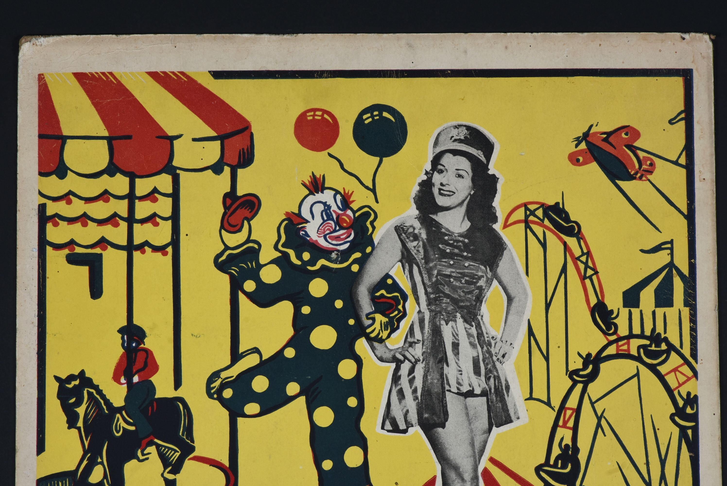 Vintage County Fair Advertsing Sign