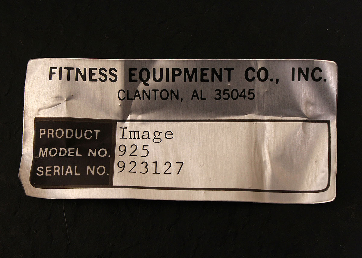 Image 925 Personal Fitness System Treadmill