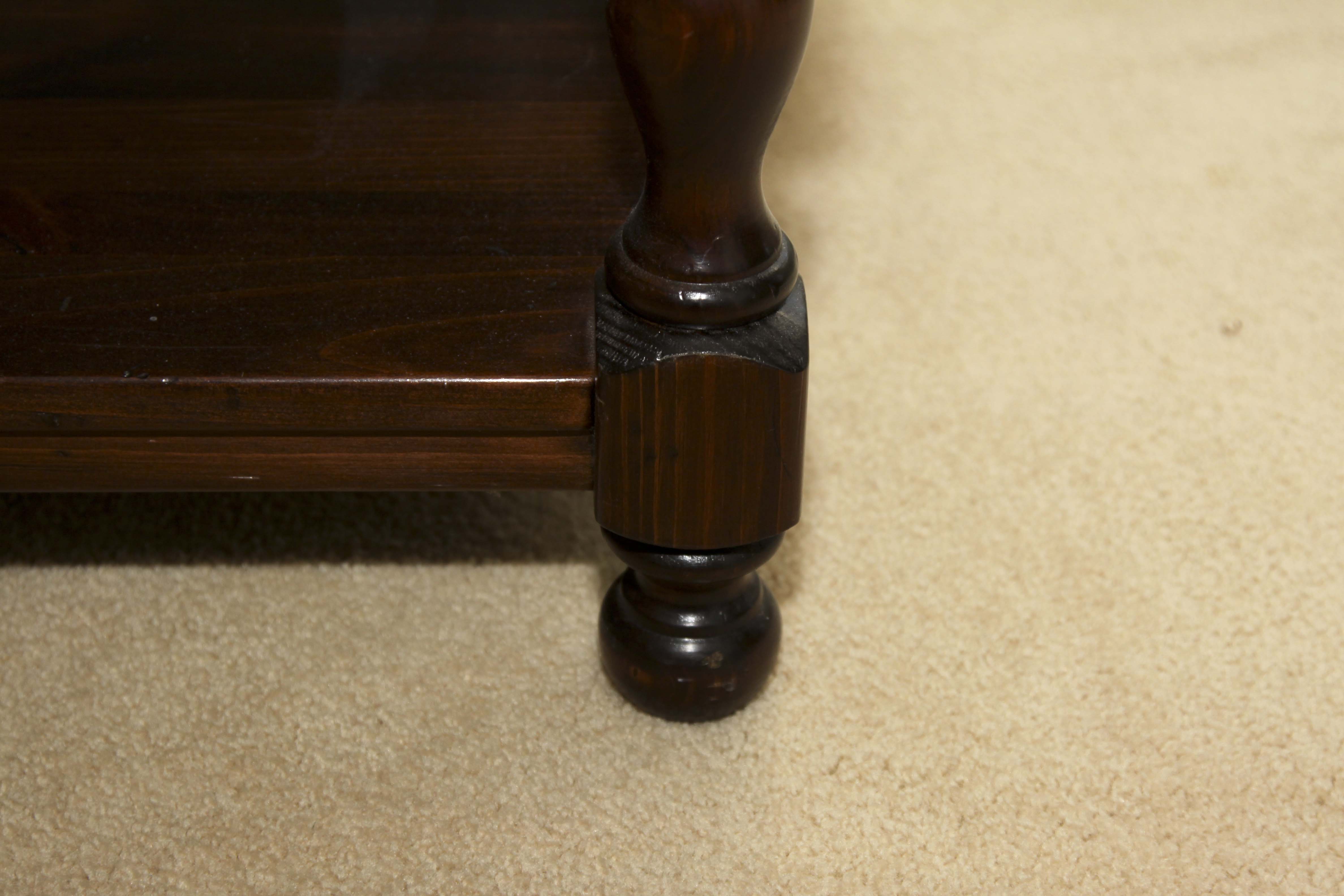 Pair of Vintage Ethan Allen End Tables 'Old Tavern Collection'