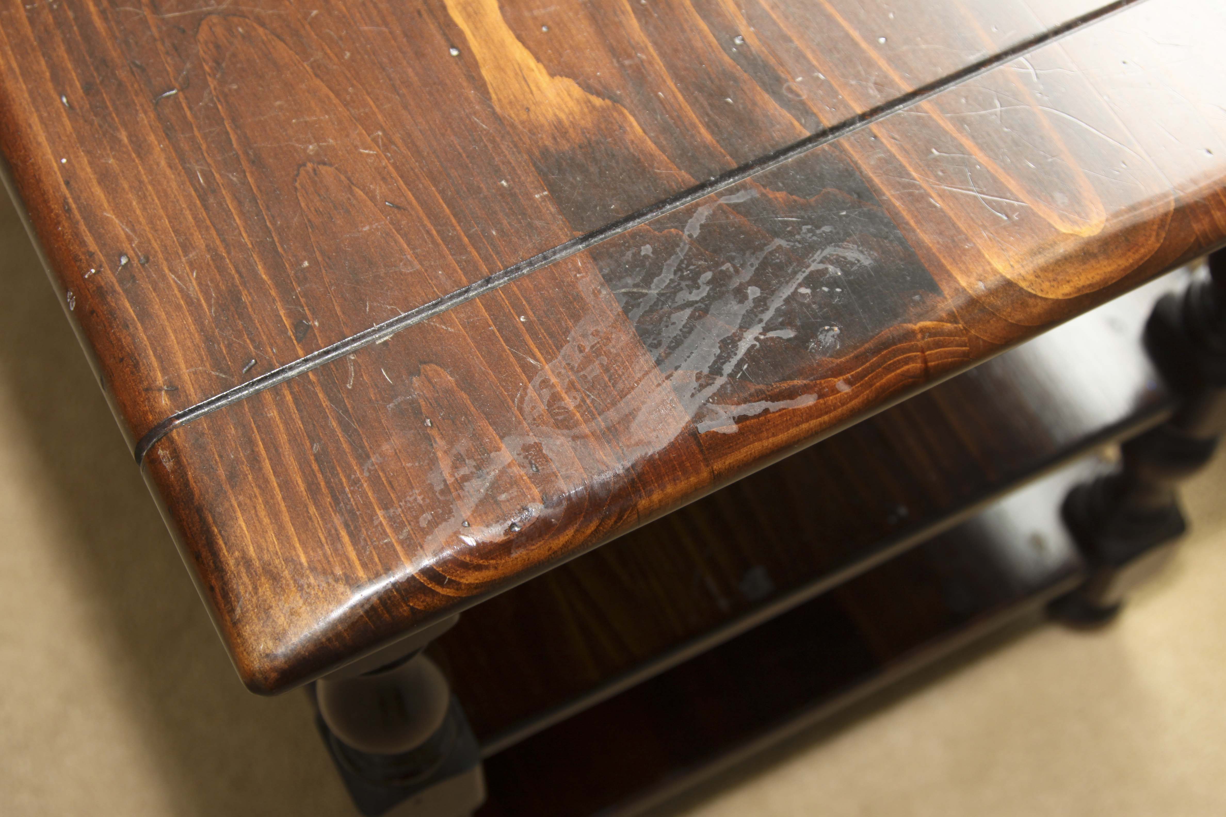 Pair of Vintage Ethan Allen End Tables 'Old Tavern Collection'