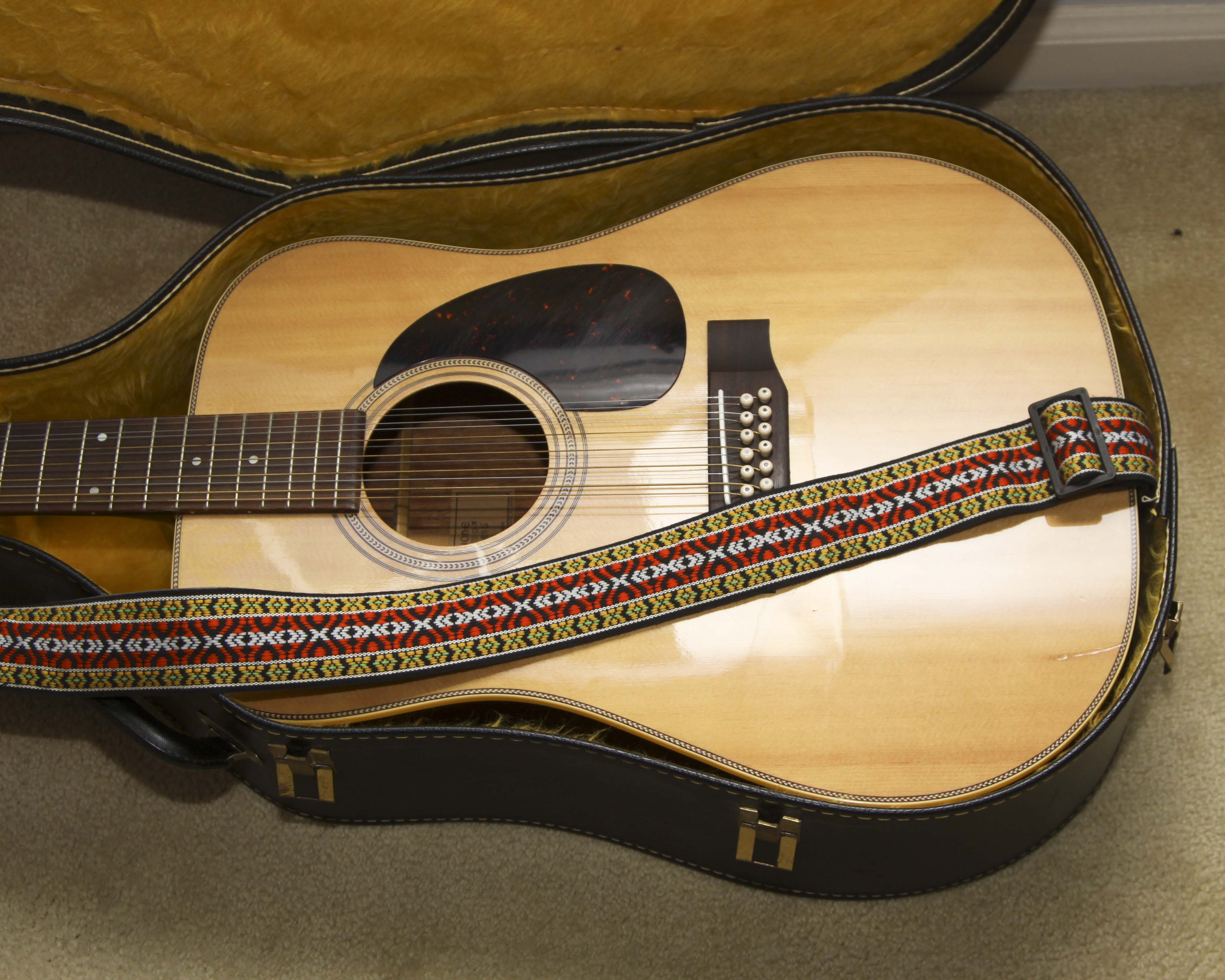 Epiphone Acoustic Guitar With Case Model PR-715-12-N