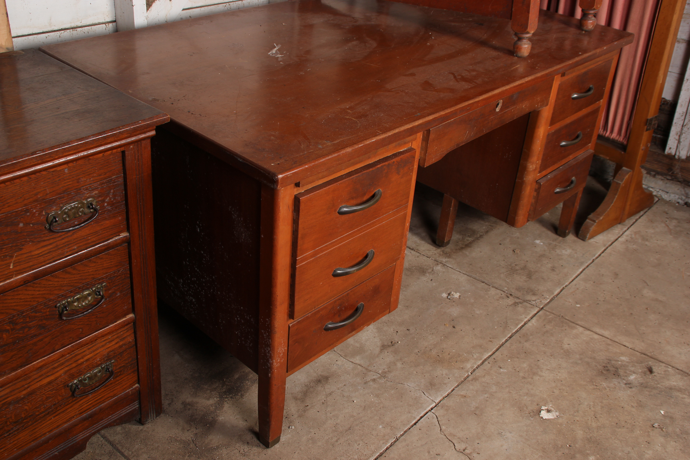 Mid-Century Hoosier Desk