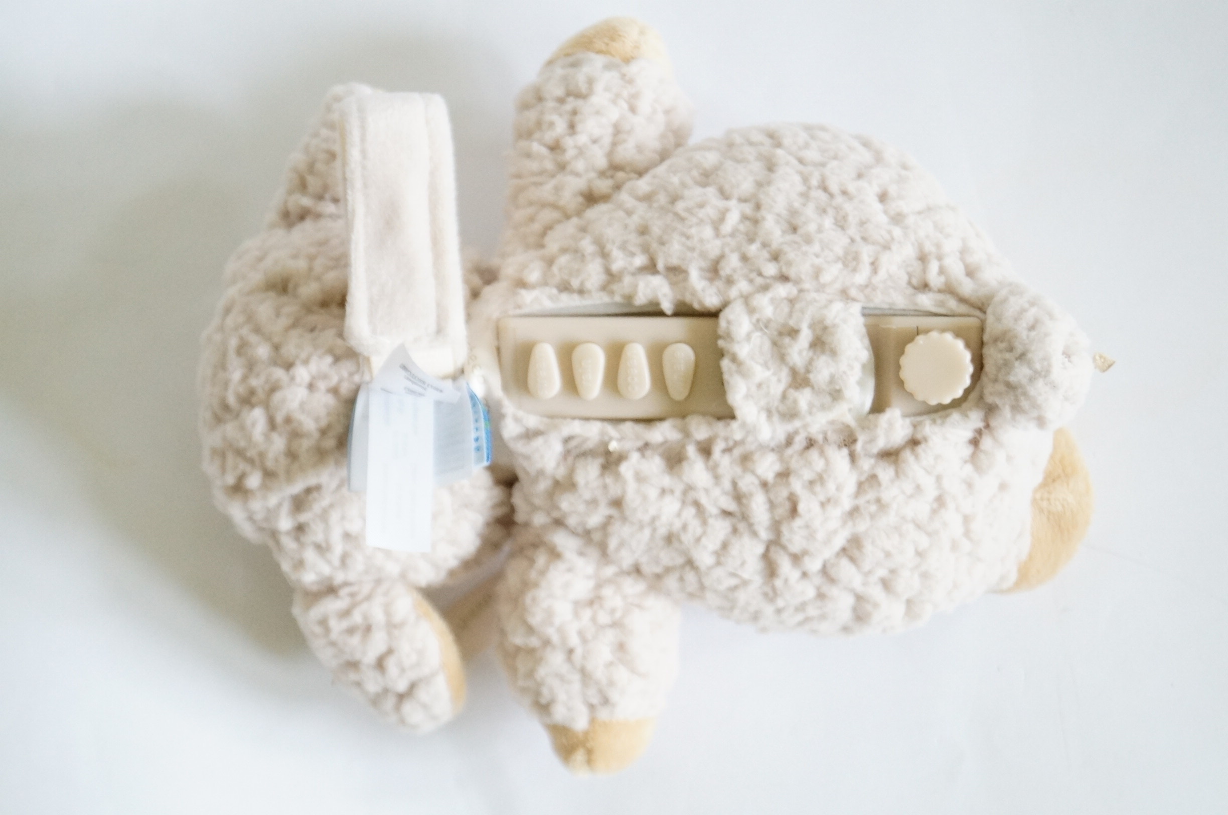 Basket of Stuffed Animals and Sleep Sheep