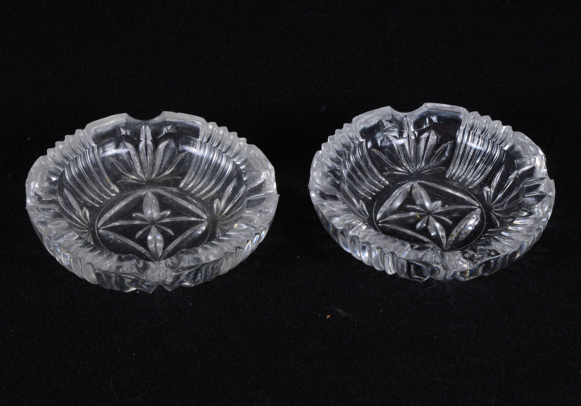 Collection of Vintage Glass Ash Receivers