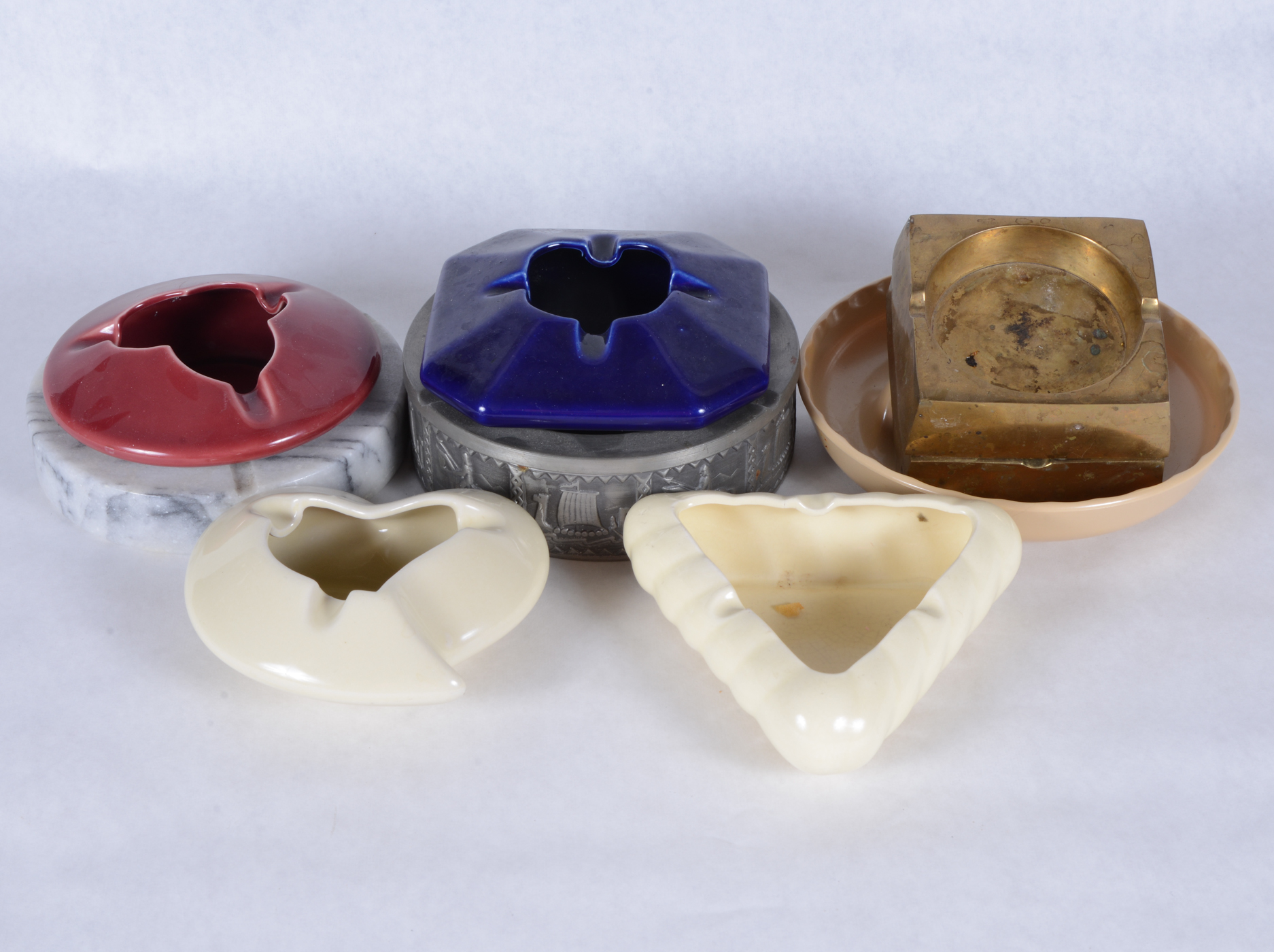 Collection of Vintage Ash Receivers