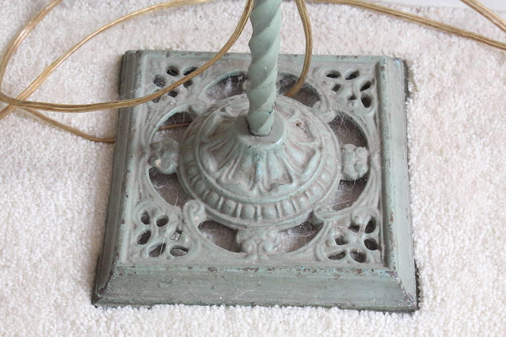 Twisted Metal Floor Lamp