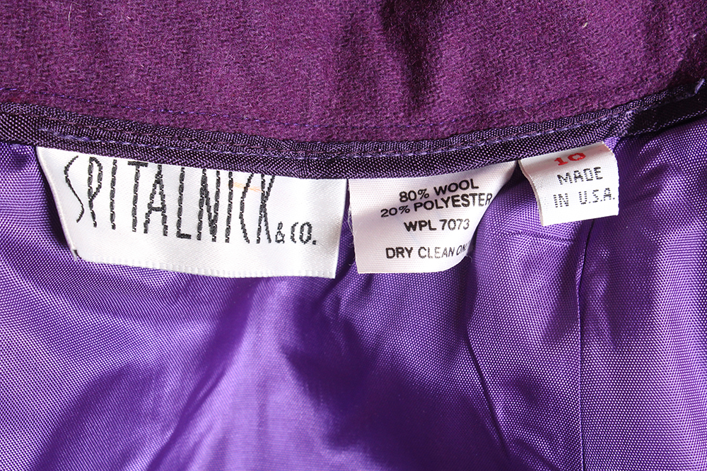 Bright or Patterned Wool Skirts