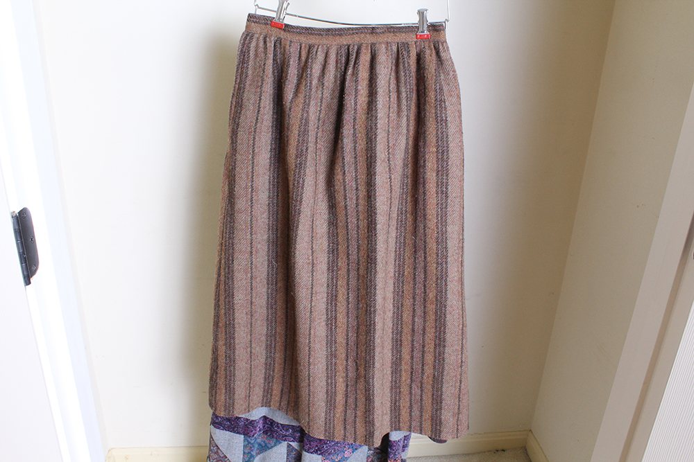 Bright or Patterned Wool Skirts