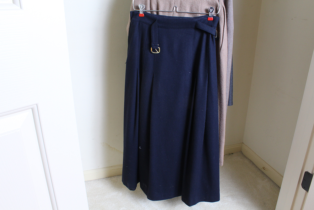 Collection of Solid Wool Skirts