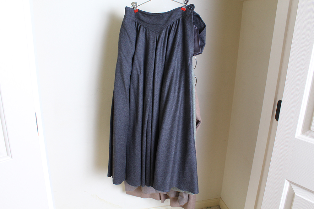 Collection of Solid Wool Skirts