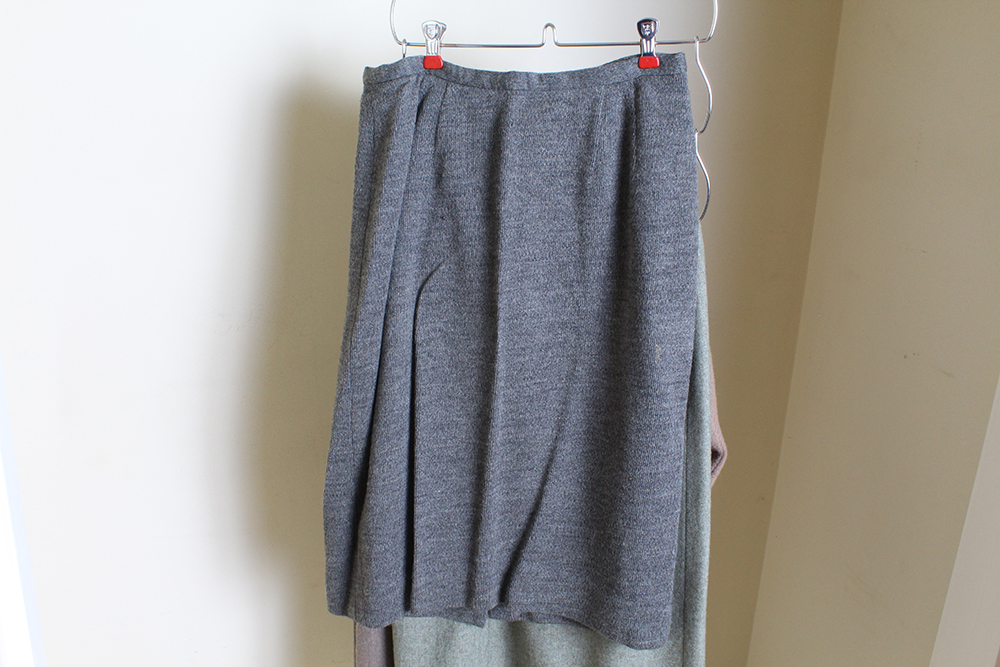 Collection of Solid Wool Skirts