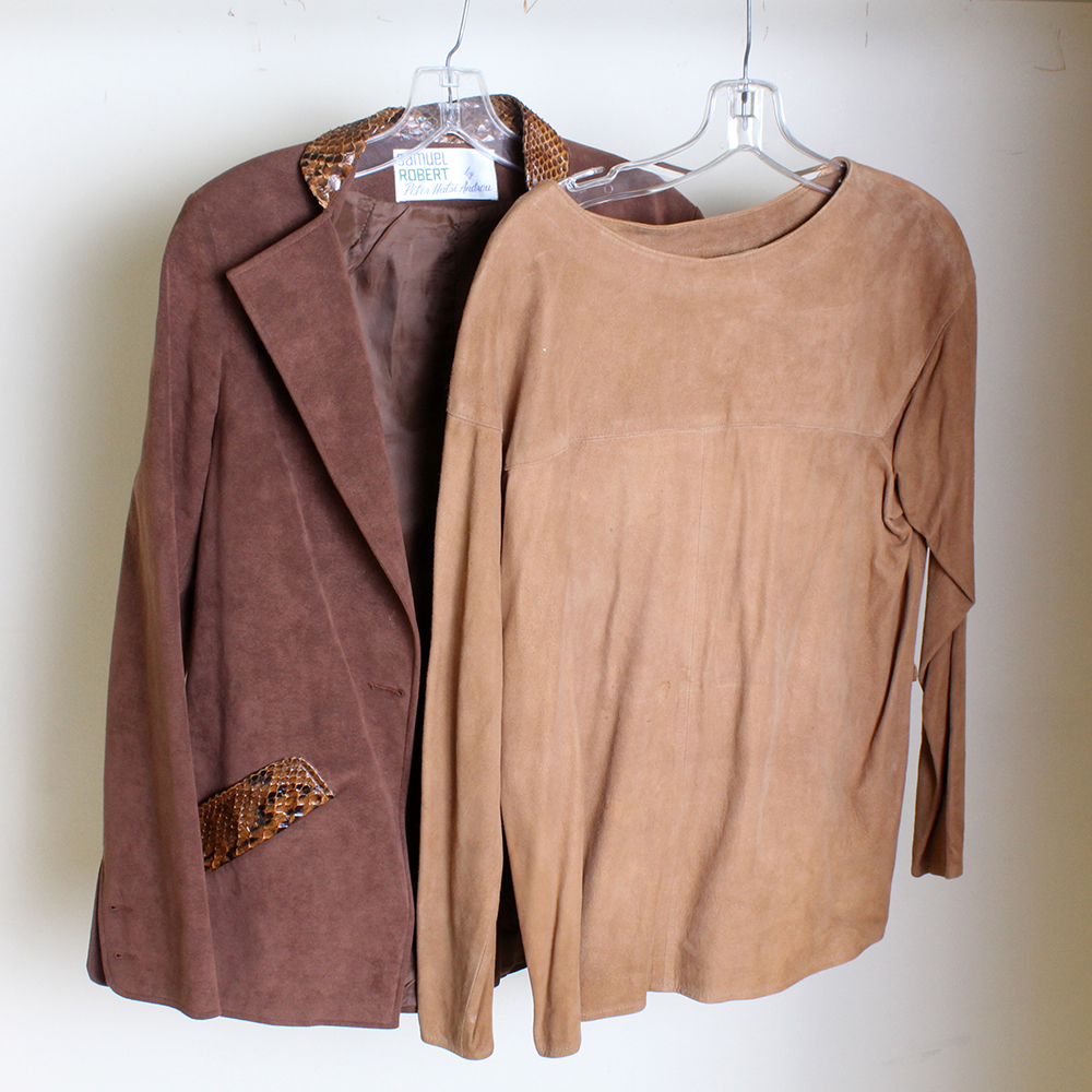 Women's Suede Shirt and Jacket