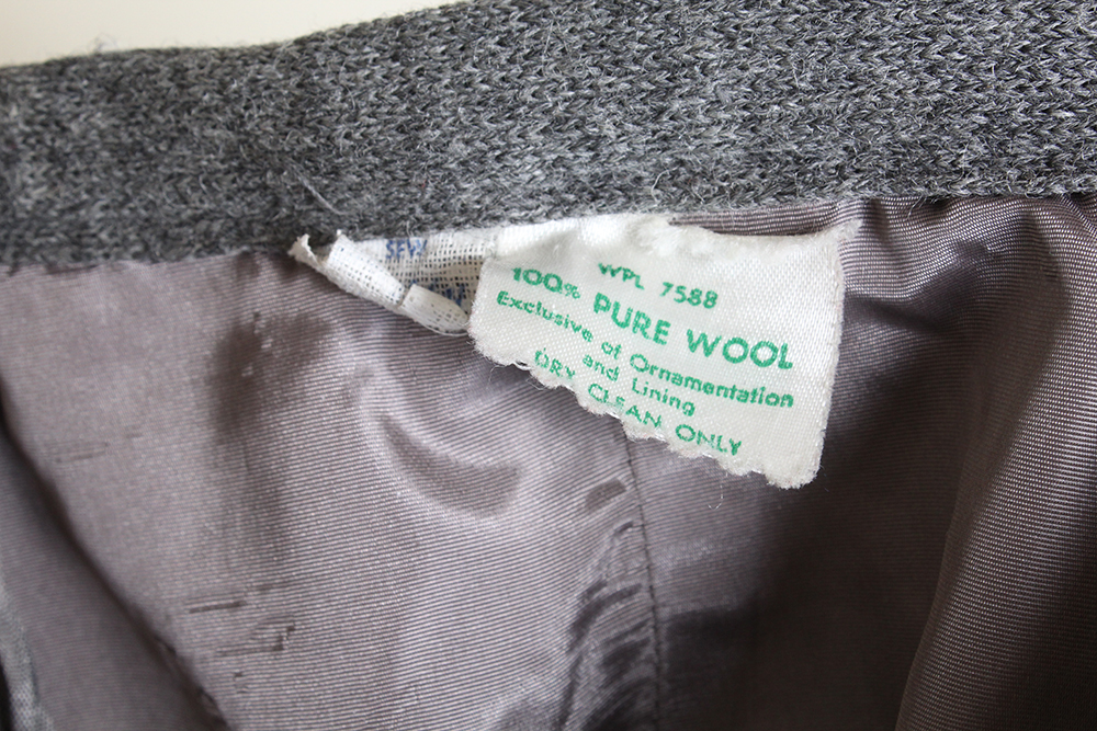 Collection of Solid Wool Skirts