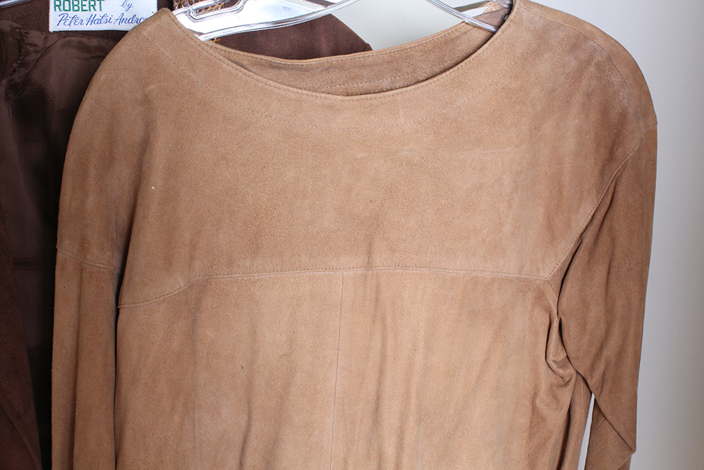 Women's Suede Shirt and Jacket