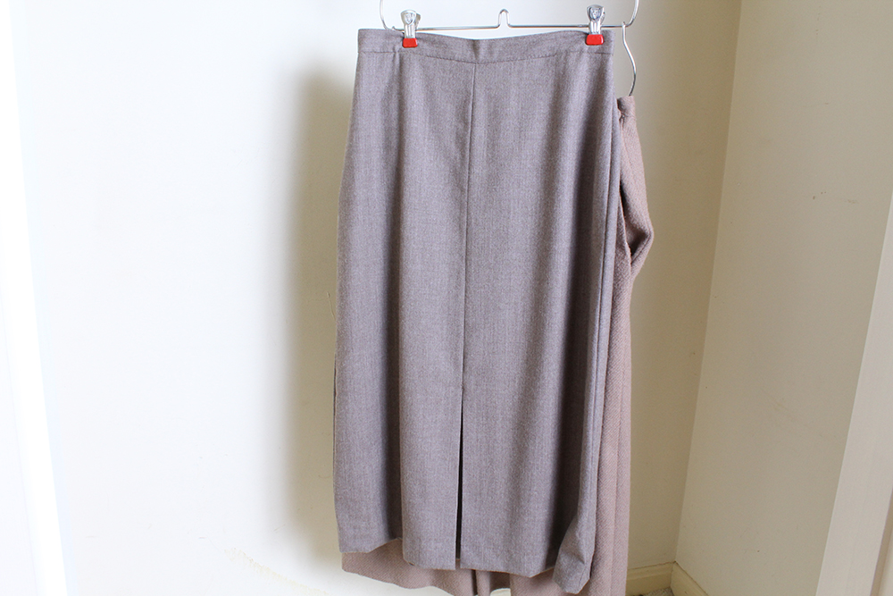 Collection of Solid Wool Skirts