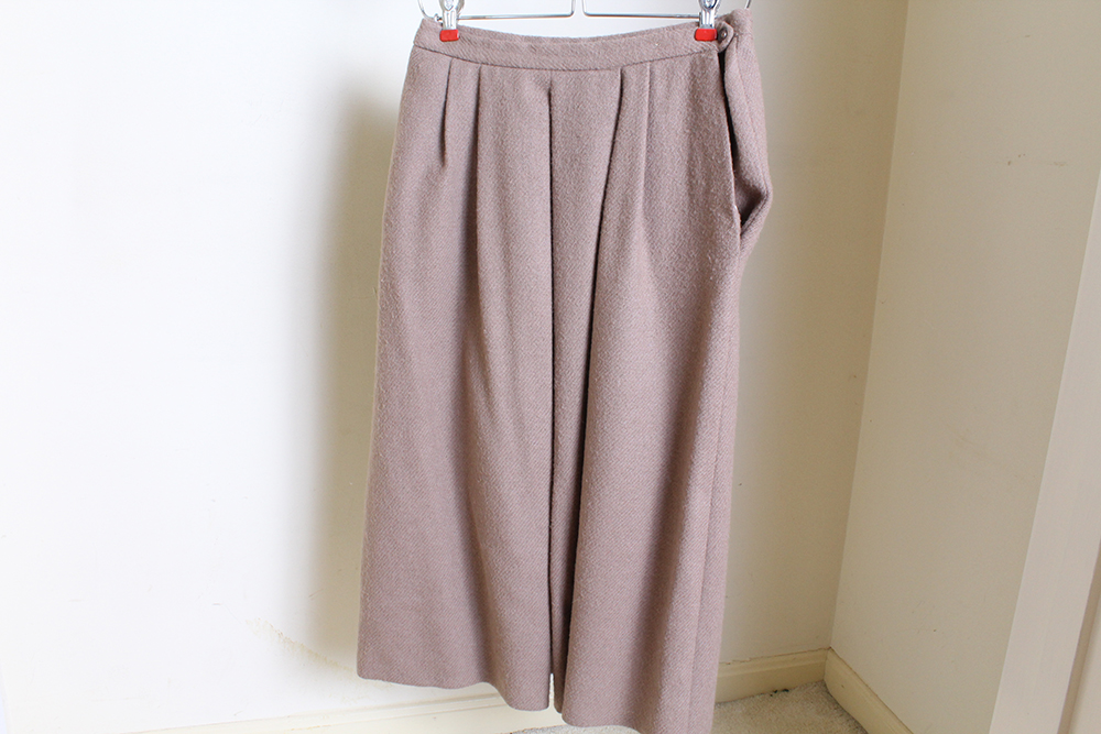 Collection of Solid Wool Skirts