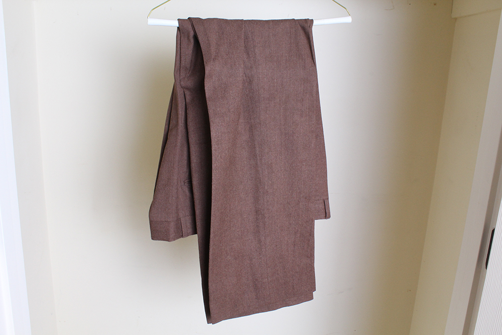 Men's Bachrach Chocolate Brown Suit