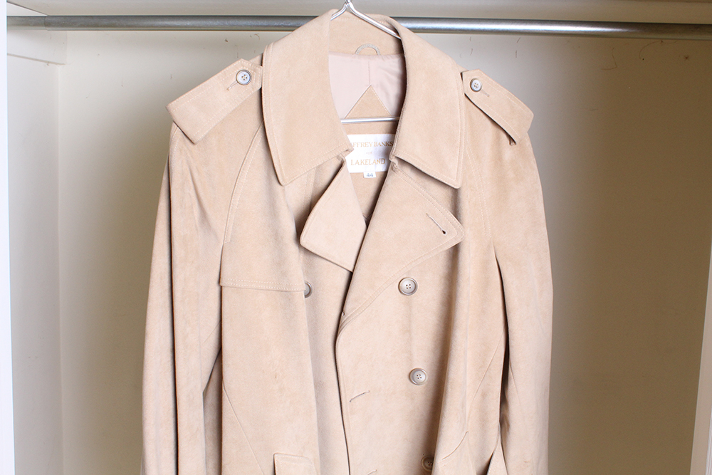 Jeffrey Banks Ultra Suede Tan Jacket